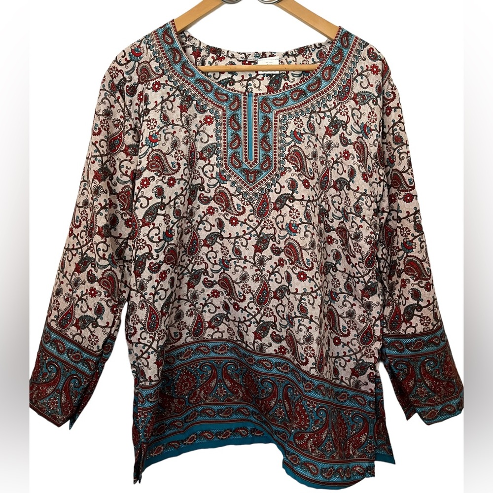 NWOT Paisley Tunic from Jerusalem
